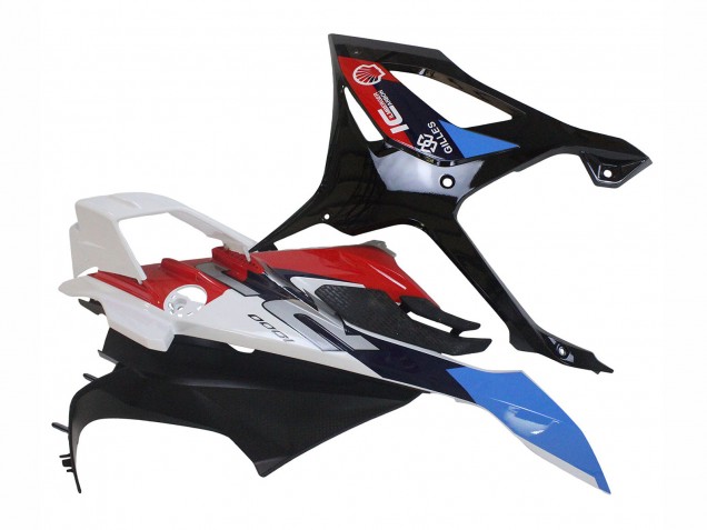 Blanc Bleu Rouge Noir Mat Carénage Moto BMW S1000RR 2023-2024