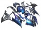 Pente Bleu Violet Fibre de Carbone Forgée Carénage Moto BMW S1000RR 2019-2022