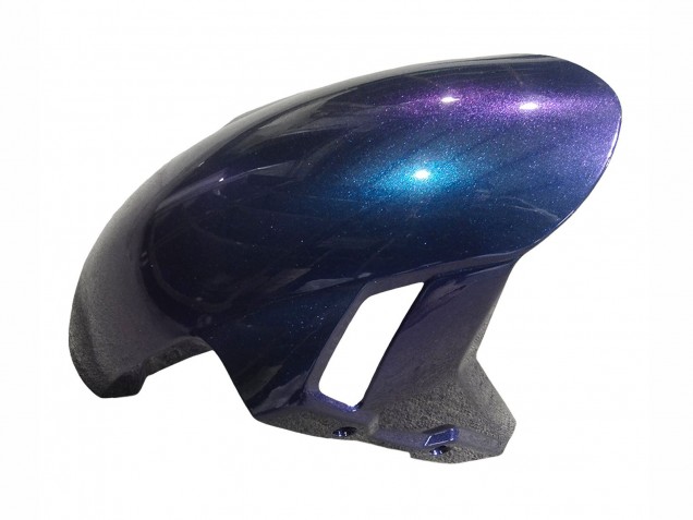 Pente Bleu Violet Fibre de Carbone Forgée Carénage Moto BMW S1000RR 2019-2022