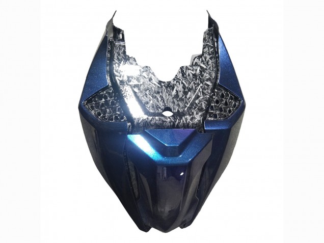 Pente Bleu Violet Fibre de Carbone Forgée Carénage Moto BMW S1000RR 2019-2022