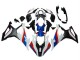 Noir Blanc Rouge Bleu Carénage Moto BMW S1000RR 2019-2022