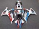 Blanc Rouge Bleu Carénage Moto BMW S1000RR 2019-2022