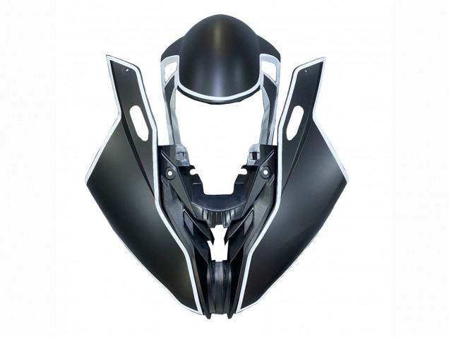 Noir Blanc Carénage Moto BMW S1000RR 2019-2022