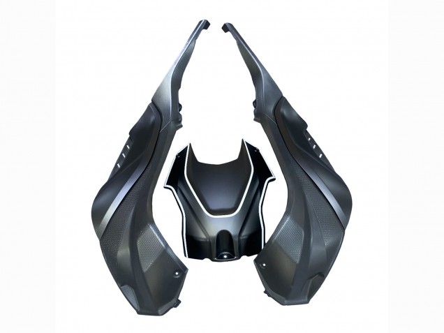 Noir Blanc Carénage Moto BMW S1000RR 2019-2022
