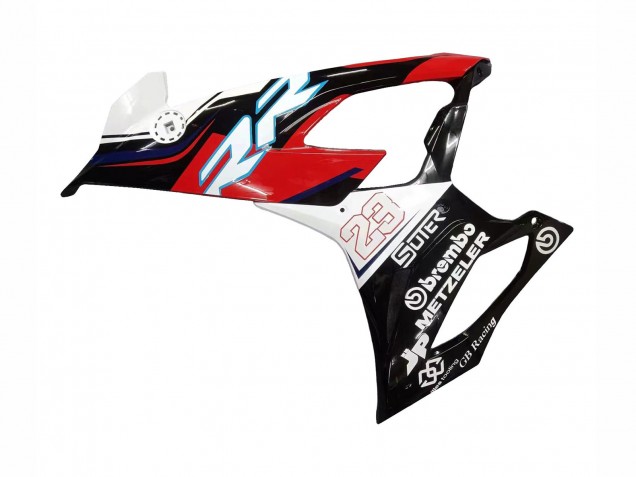 Bleu Rouge Blanc 23 Carénage Moto BMW S1000RR 2019-2022