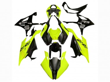 Vert Citron Noir Carénage Moto BMW S1000RR 2019-2022 Pas Chère