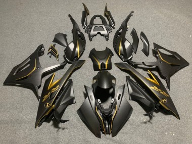 Noir Or Fibre de Carbone Carénage Moto BMW S1000RR 2019-2022 Pas Chère