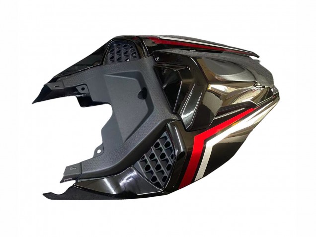 Noir Rouge Foncé Carénage Moto BMW S1000RR 2019-2022