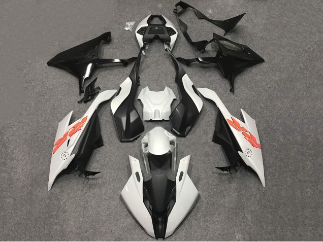 Blanc Noir Carénage Moto BMW S1000RR 2019-2022