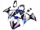 Blanc Bleu Rouge Carénage Moto BMW S1000RR 2019-2022