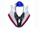 Blanc Bleu Rouge Carénage Moto BMW S1000RR 2019-2022