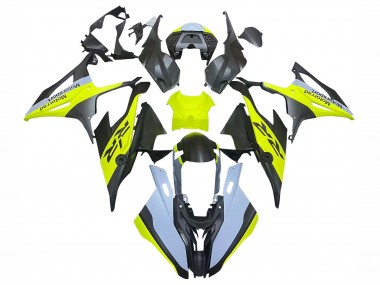 Noir Jaune Gris Carénage Moto BMW S1000RR 2019-2022 Pas Chère