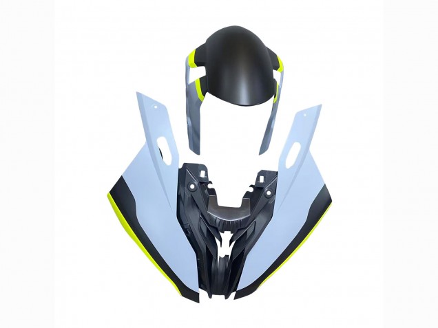 Noir Jaune Gris Carénage Moto BMW S1000RR 2019-2022