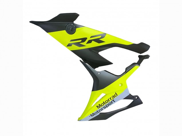 Noir Jaune Gris Carénage Moto BMW S1000RR 2019-2022