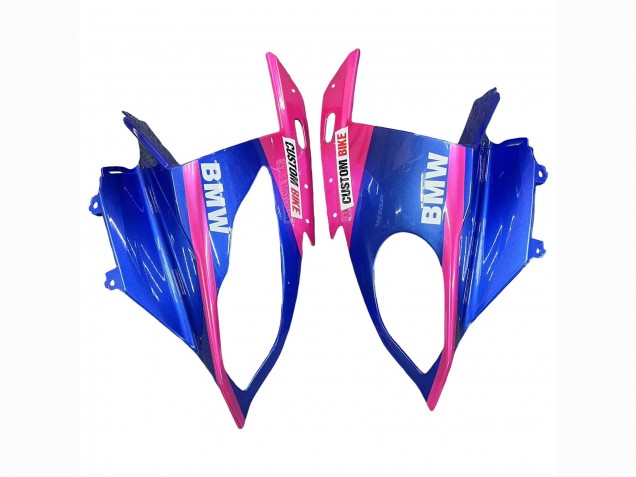 Rose Bleu Jaune Requin Carénage Moto BMW S1000RR 2017-2018