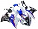 Blanc Bleu Rouge Noir Brillant Kits Carénages Moto ABS BMW S1000RR 2017-2018