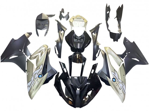 Argent Noir Carénage Moto BMW S1000RR 2017-2018