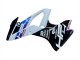 Blanc Bleu Noir Brillant Kits Carénages Moto BMW S1000RR 2015-2016