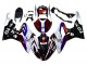 Blanc Rouge Bleu Noir Kits Carénages Moto ABS BMW S1000RR 2015-2016