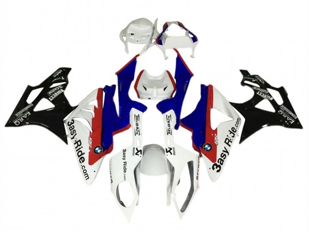 Blanc Rouge Bleu Noir Brillant Carénages Moto BMW S1000RR 2015-2016