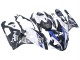 Blanc Bleu Noir Fibre de Carbone Carénage Moto BMW S1000RR 2015-2016