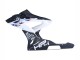 Blanc Bleu Noir Fibre de Carbone Carénage Moto BMW S1000RR 2015-2016