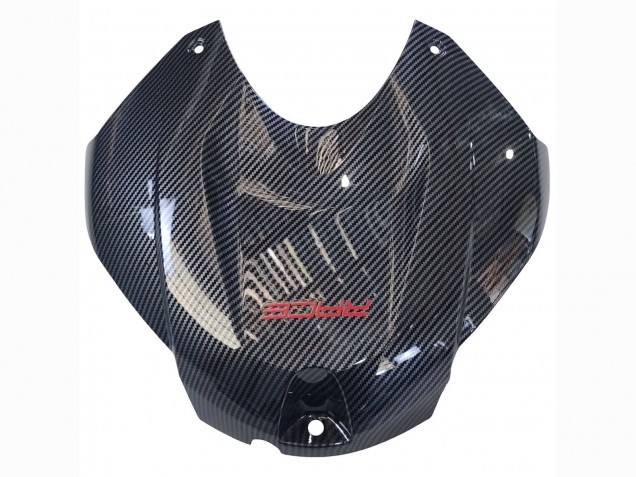 Blanc Bleu Noir Fibre de Carbone Carénage Moto BMW S1000RR 2015-2016