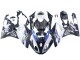Blanc Bleu Noir Fibre de Carbone Carénage Moto BMW S1000RR 2015-2016