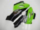 Vert Noir Brillant Elf Carénage Moto Kawasaki ZX6R 2005-2006