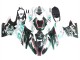 Blanc Vert Noir Carénage Moto BMW S1000RR 2015-2016