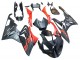 Noir Mat Rouge Carénage Moto BMW S1000RR 2015-2016