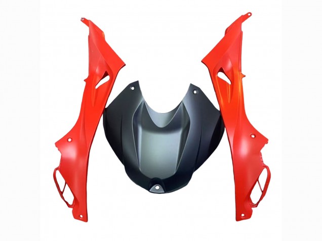 Noir Mat Rouge Carénage Moto BMW S1000RR 2015-2016