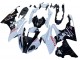 Blanc Noir Brillant Fiamm Carénage Moto BMW S1000RR 2015-2016