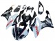 Blanc Noir Brillant Carénage Moto BMW S1000RR 2015-2016