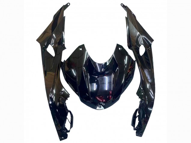 Blanc Noir Brillant Carénage Moto BMW S1000RR 2015-2016