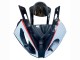 Blanc Noir Brillant Carénage Moto BMW S1000RR 2015-2016