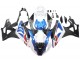 Blanc Bleu Noir Mat Carénage Moto BMW S1000RR 2009-2014