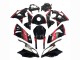 Rouge Noir Brillant Carénages Moto BMW S1000RR 2009-2014