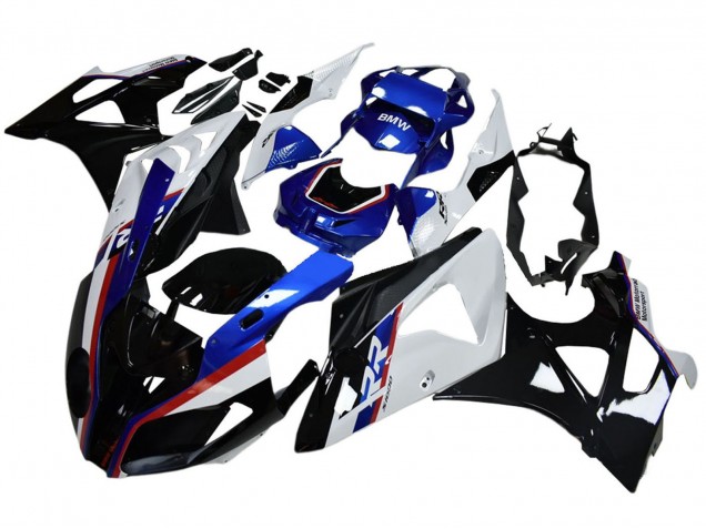 Blanc Rouge Bleu Noir Carénages Moto BMW S1000RR 2009-2014