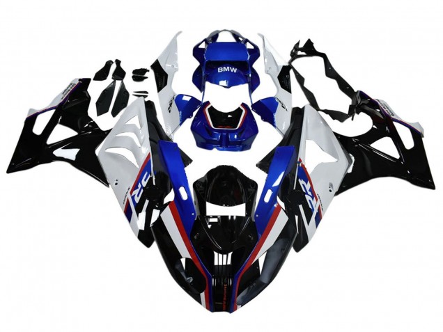 Blanc Rouge Bleu Noir Carénages Moto BMW S1000RR 2009-2014