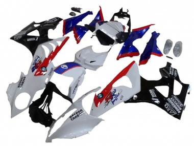 Blanc Rouge Bleu Noir Brillant Carénage ABS BMW S1000RR 2009-2014 Pas Chère