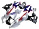 Blanc Rouge Bleu Noir Brillant Carénage ABS BMW S1000RR 2009-2014