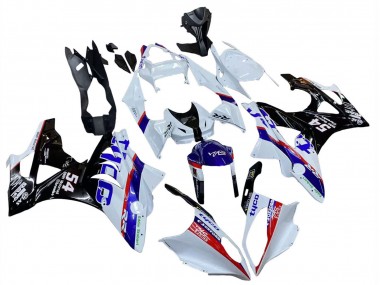 Blanc Rouge Bleu Noir Tyco Carénage Moto BMW S1000RR 2009-2014 Pas Chère