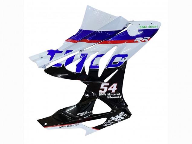 Blanc Rouge Bleu Noir Tyco Carénage Moto BMW S1000RR 2009-2014