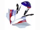 Blanc Rouge Bleu Noir Tyco Carénage Moto BMW S1000RR 2009-2014