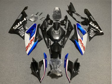 Blanc Bleu Noir Brillant HP Rouge RR Carénage Moto BMW S1000RR 2009-2014 Pas Chère