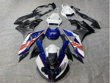Blanc Rouge Bleu Noir RR Carénage Moto BMW S1000RR 2009-2014 Pas Chère