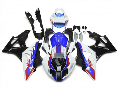 Blanc Rouge Bleu Noir Brillant Fibre de Carbone RR Carénage Moto BMW S1000RR 2009-2014 Pas Chère