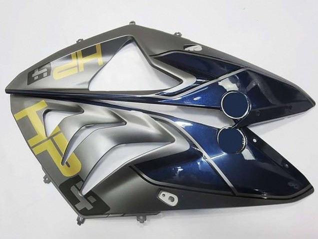 Argent Bleu Noir Brillant Carénage Moto BMW S1000RR 2009-2014