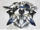 Argent Bleu Noir Brillant Carénage Moto BMW S1000RR 2009-2014